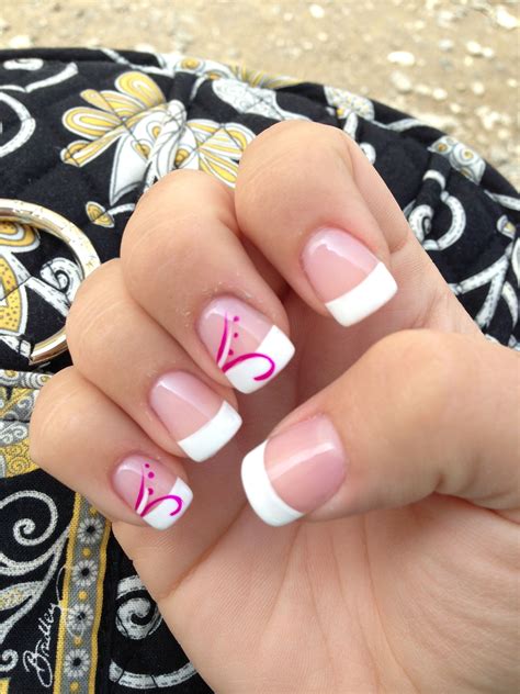 pinterest french nail designs|french manucure designs.